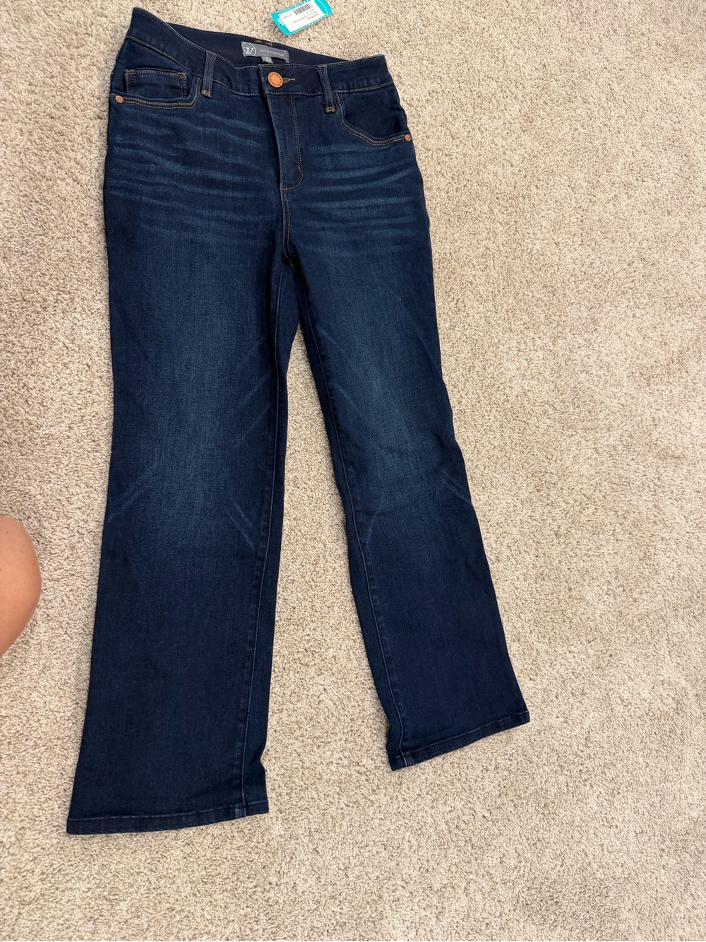 Wit & Wisdom Dark Indigo Flare Jeans